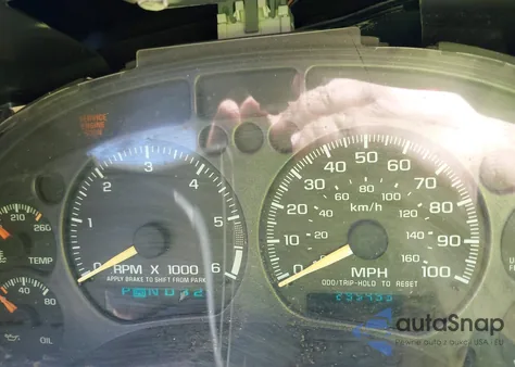 1999 Chevrolet Blazer Lt z USA, uszkodzony, nr VIN 1GNCS13W1X2176025